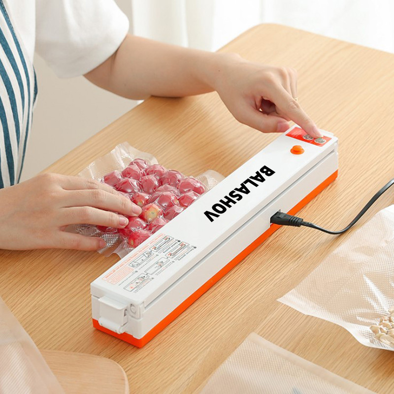 Eletric Vacuum Packing Machine 220V Automatic Food Vacuum Sealers With 10Pcs bags Kitchen Appliances