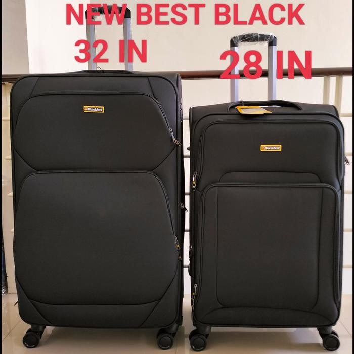 KOPER KAIN PRESIDENT 32INCHI JUMBO KANVAS RODA 4 PUTAR TSA 180623