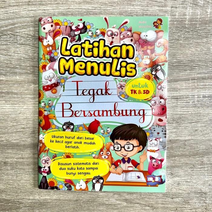 

Ready JT Buku Latihan Menulis Tegak Bersambung untuk TK dan SD - Buku Latihan Menulis Huruf Latin