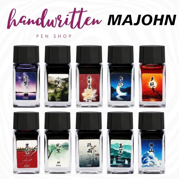 

Ready JT MAJOHN Mood Color Drawing & Writing Fountain Pen Ink