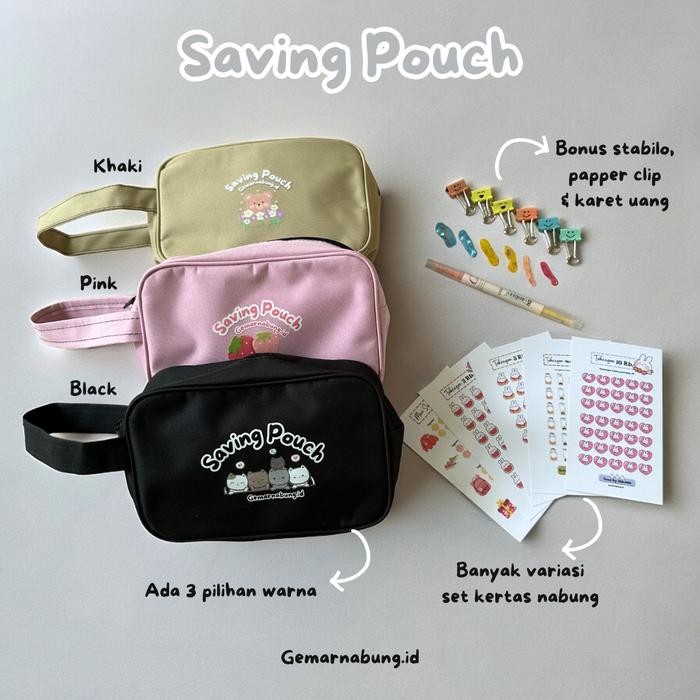 

Gilang_Store Saving Pouch Lucu Tempat Nabung Serbaguna