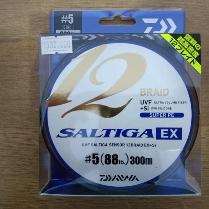 Senar Pancing Pe Original Daiwa Saltiga X12 Uvf #2 #3 #5 Multi Color