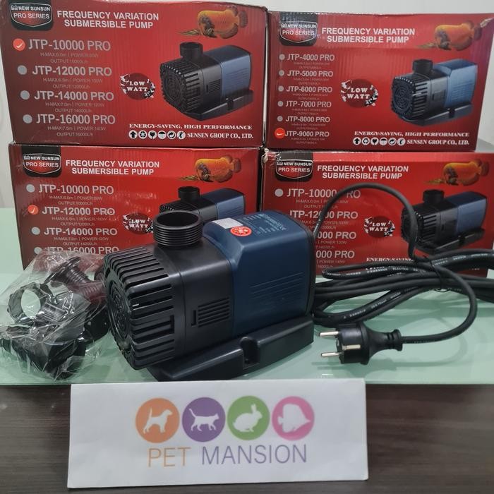 Pawretty- SUNSUN JTP 9000 pompa air celup aquarium dan kolam ikan JTP 9000 PRO