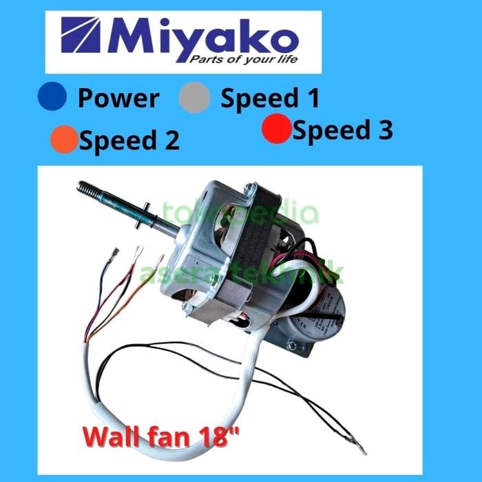 DINAMO KIPAS ANGIN WALL FAN MIYAKO 18" ORIGINAL