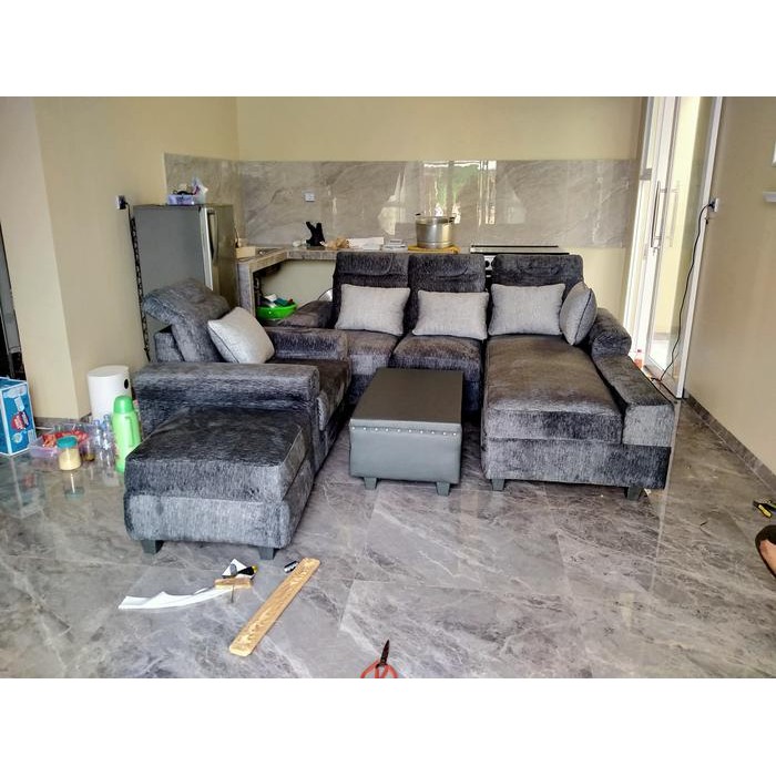 Terlaris Service Sofa L Modern / Sofa Recliner / Ganti Kulit Sofa