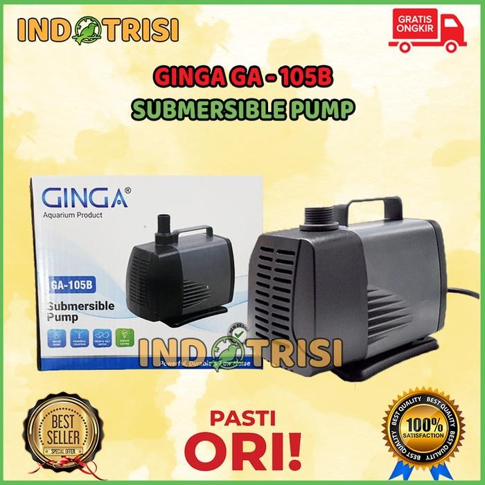 Pawretty- Pompa Kolam Ikan Low Watt Ginga GA 105B Pompa Koi Filter Submersible