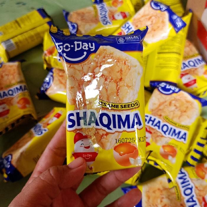 

Shaqima Go-Day Sesame Seeds 3Renceng X 10Pcs Snack Ringan Cemilan