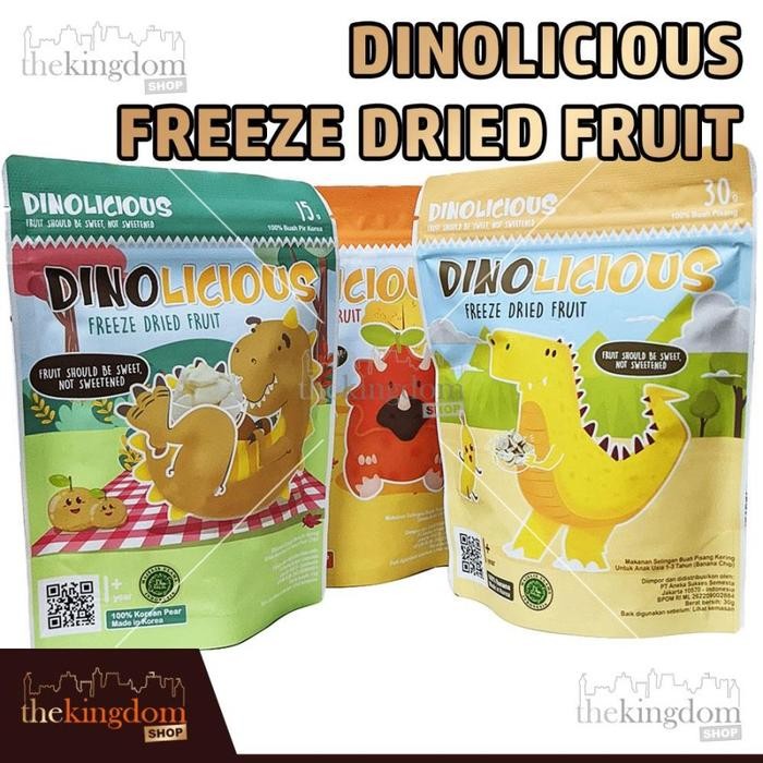 

Dinolicious Freeze Dried Fruit Korea Snack Food Camilan Cemilan Buah Kering Asli Anak Bayi Kids