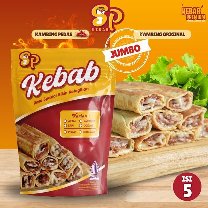 

Kebab Jumbo Daging Kambing Spkebab Daging Kambing Original - Kebab Premium , Kebab Halal, Kebab