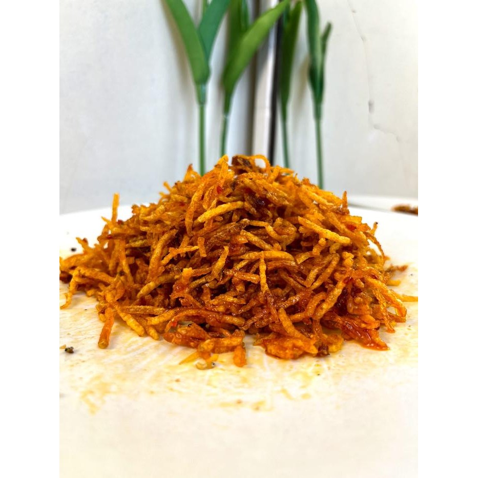 

Kentang Mustofa Balado 500Gram Makanan Food Snack Pedas Cemilan