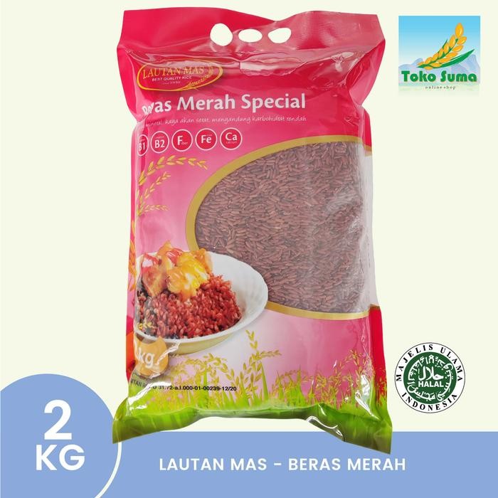 

Terlaris- Lautan Mas Beras Merah 2Kg
