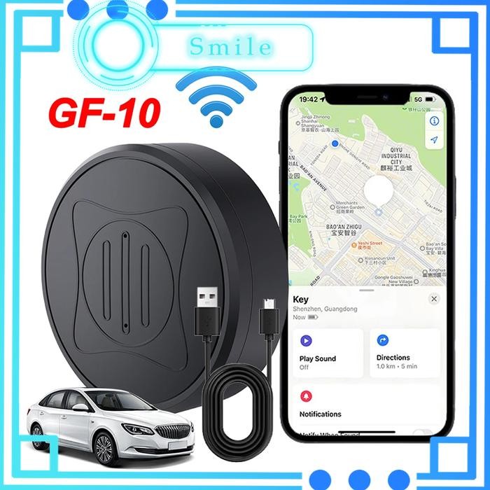 TERLARIS GPS Tracker Motor GPS Mobil Jarak Jauh Anti Maling Mini GPS Tracker Pelacak Lokasi