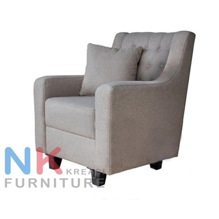 Terlaris Ktl Sofa Kursi 1 Seater Minimalis, Sofa Single Seater