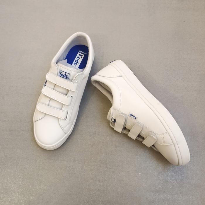 Keds-Tiebreak Leather White