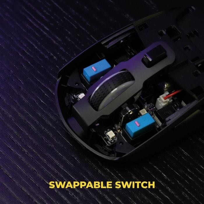 Sades Ryunix Kojin Mx10 / Mx-10 Gaming Mouse Swappable Switch Hotswap With 8K Polling Rate