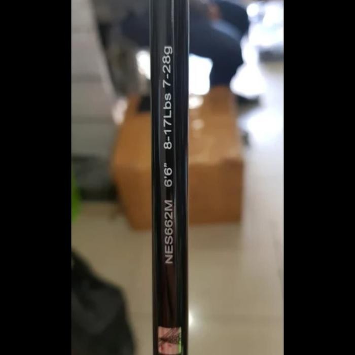 joran kyoto nemesis 662 17lb joran spinning cincin fuji