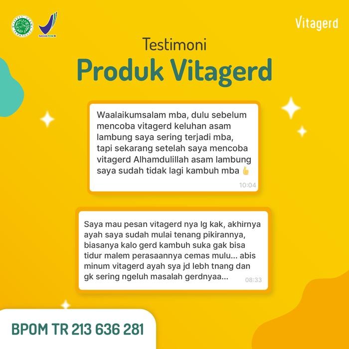 

Terlaris- Vitagerd Madu Lambung - Membantu Masalah Asam Lambung, Gerd, Mual, Muntah Dan Ganguan
