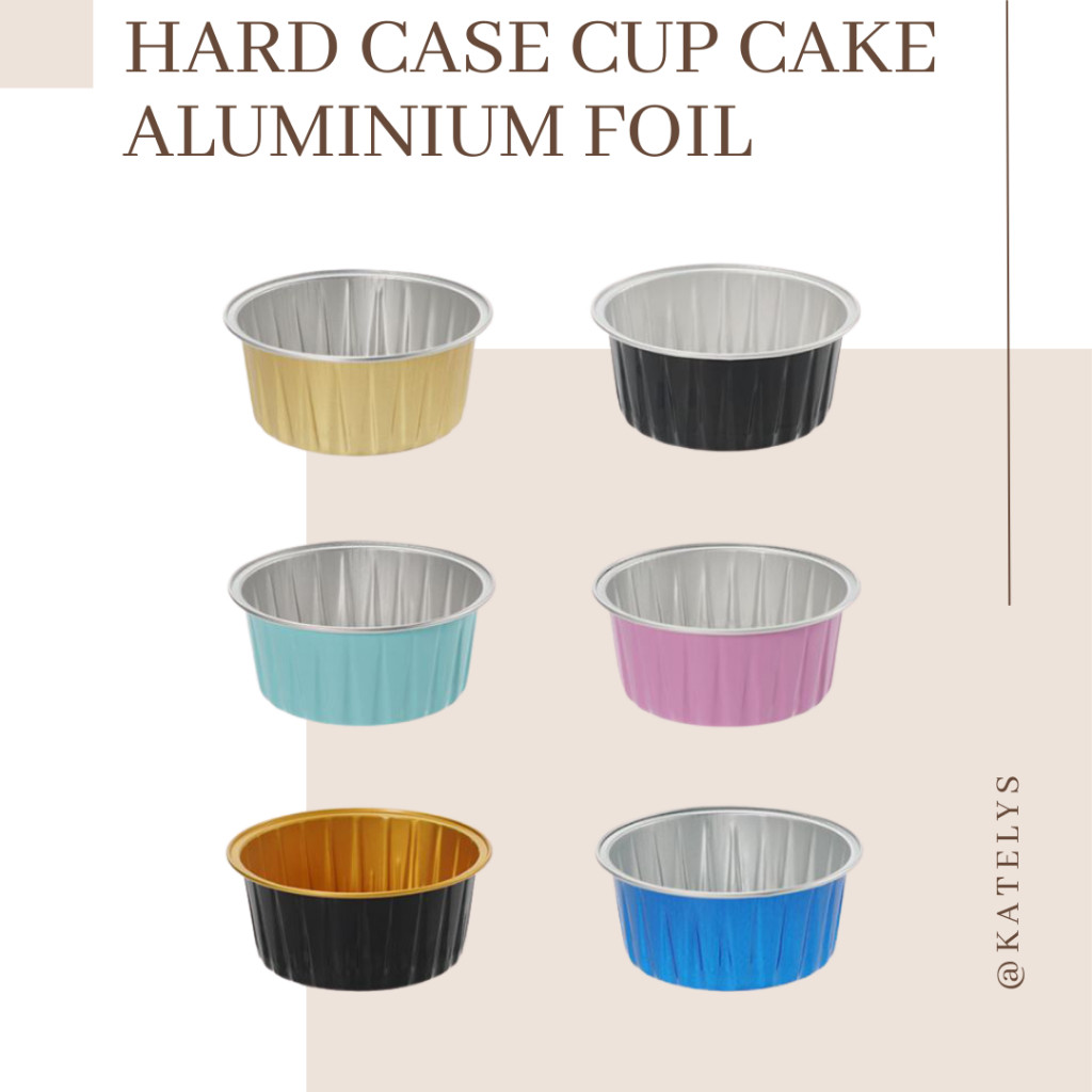 Hard Case Cup Cake Aluminium Foil Tempat Panggang Kue Cup Case Cake