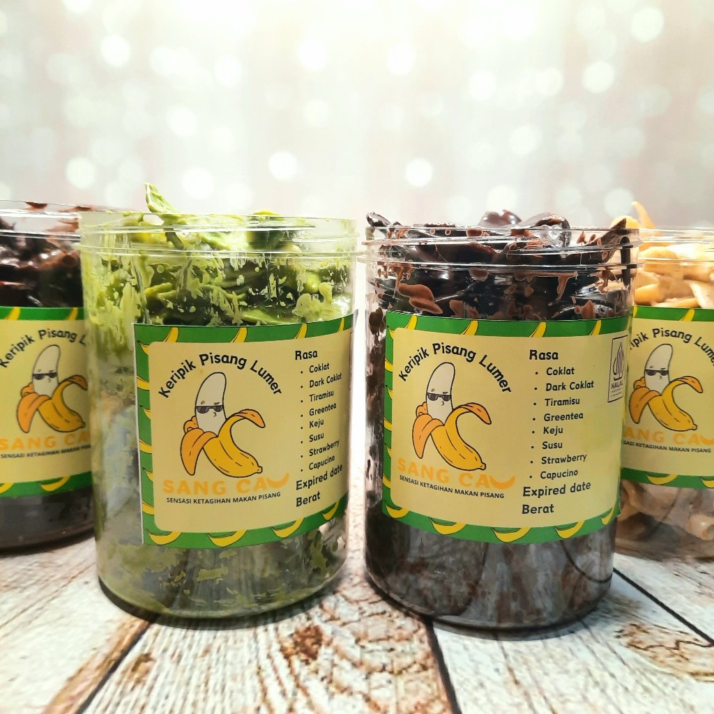 

Keripik Pisang Lumer/Keripik Pisang Coklat 250 gram Sang Cau Bogor