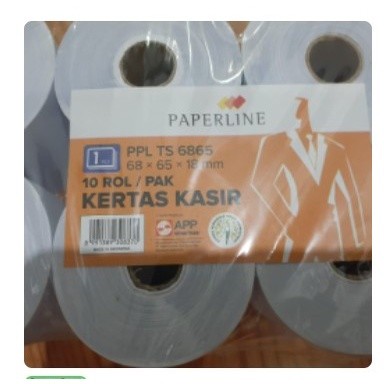 

PAPERLINE Kertas kasir telstruk 68 x 65 x 18 mm (10 roll)
