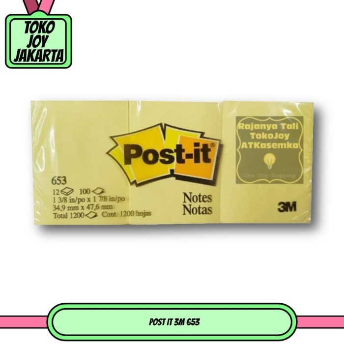 

POST IT 3M 653 Memo Stiker