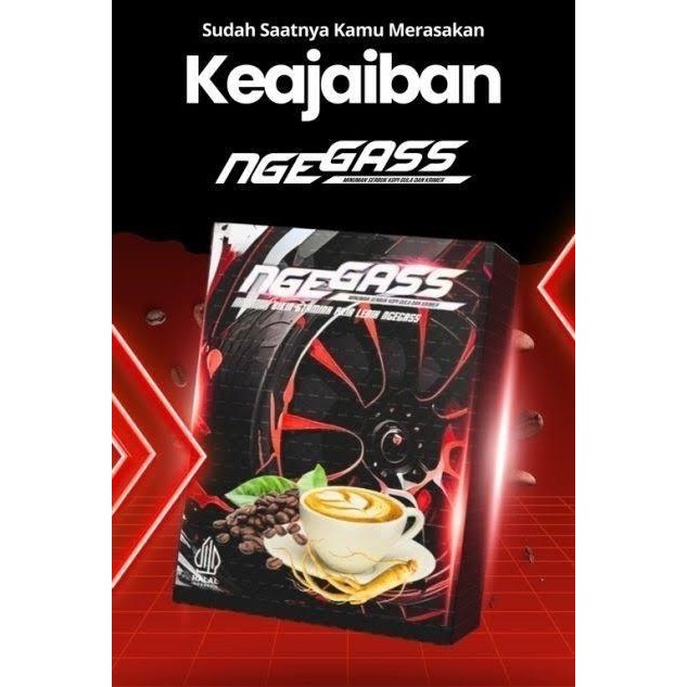 

Kopi Ngegass terlaris 2024 isi 10 sachet minuman serbuk rasa kopi exp masih lama