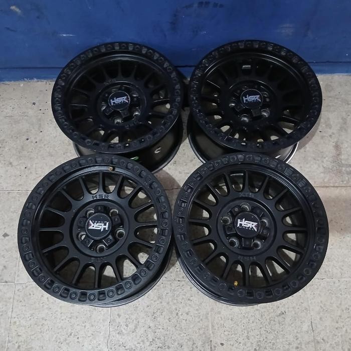 VELG MOBIL BEKAS MODEL OFFROAD RING 15 EMR R15X8 PCD 5X114 DAN BAN UNTUK INNOVA, RUSH, TERIOS,