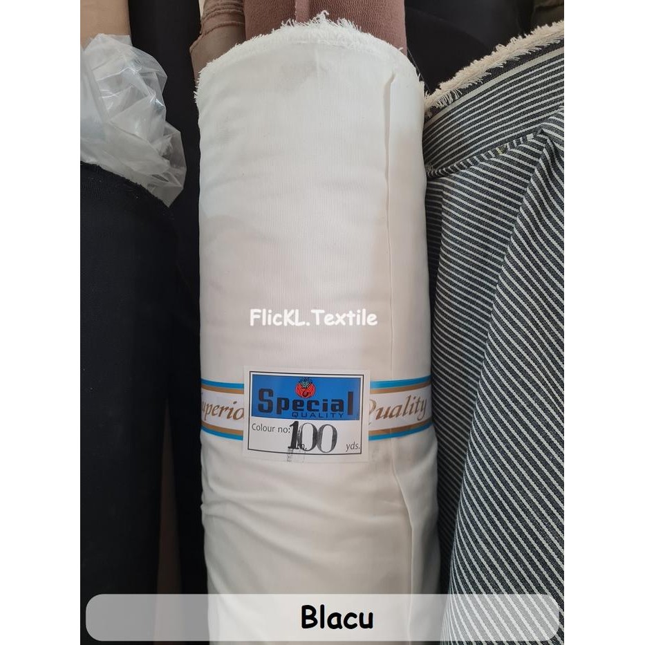 BAHAN KAIN BLACU KANTONG DALAM CELANA JEANS DENIM CHINO SELVEDGE