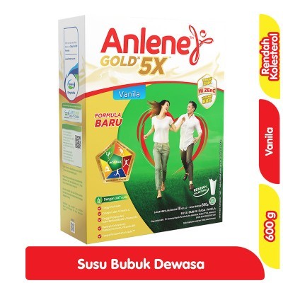 

(Expert) Anlene Gold Vanila 600 Gr Box 600Gr 250 620 900 Vanilla
