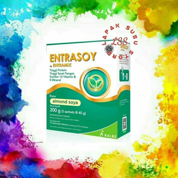 

(Expert) Entrasoy - nutrisi khusus dan lengkap dengan protein nabati