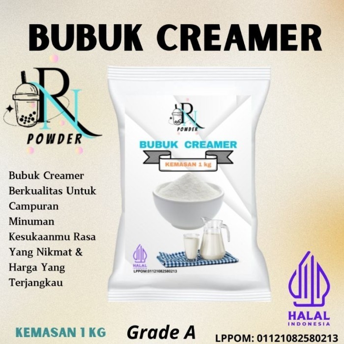 

(Expert) Bubuk cremer powder untuk campuran minuman boba drink