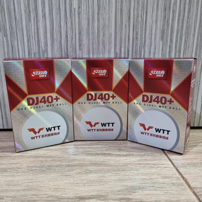 Bola Pingpong DHS 3 Star DJ40+ Busan 2020 ORIGINAL