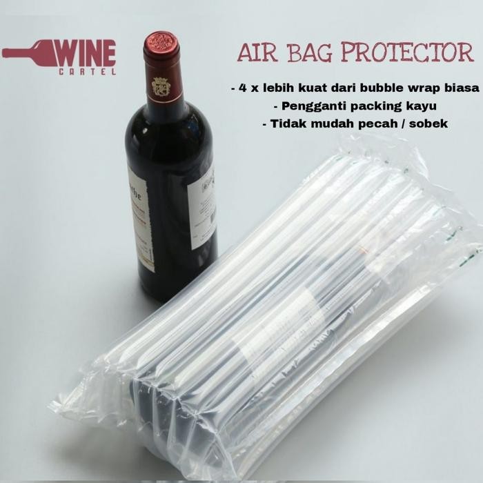 

Happy- Wine Bag Air Bubble Bag Wrap Cushion Wrap Packaging Untuk Botol Kaca
