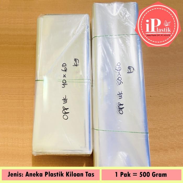 Pesta- Plastik OPP Kiloan BESAR dan TEBAL, Plastik Tas / Plastik Lusinan Baju