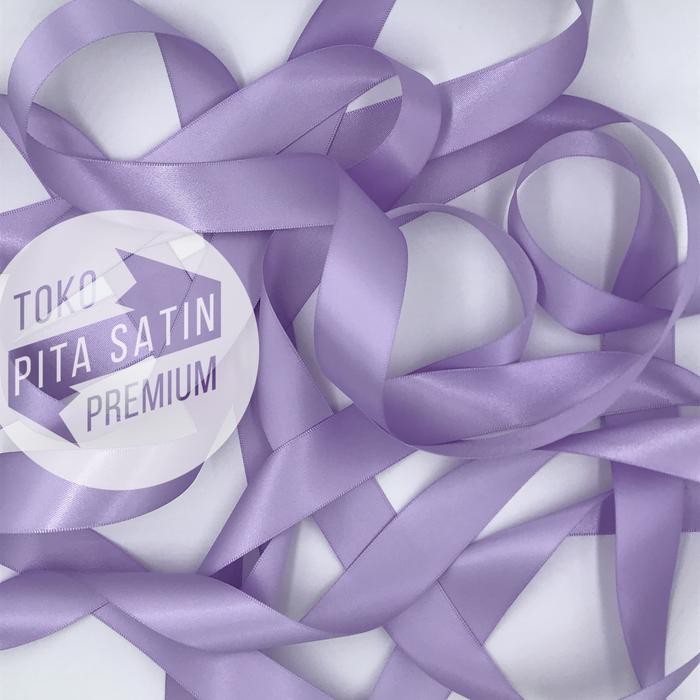 

Pesta- Double Face Satin Ribbon/Pita Dua Sisi 1"/2.5cm Orchid (Purple/Ungu)