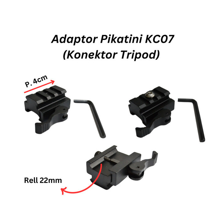Adaptor Pikatini / Konektor Tripod KC07