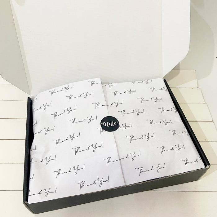 

Pesta- Thank You Wrapping Paper 50 kertas tissue bungkus kado packing