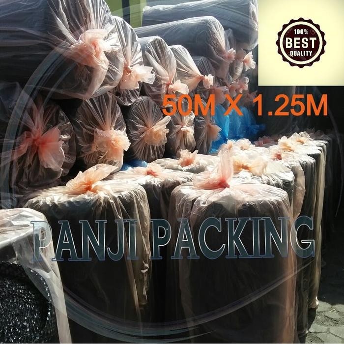 

gema.gemilang Bubble wrap hitam 50m x 1.25m 1 roll murah buble warp murah Bandung