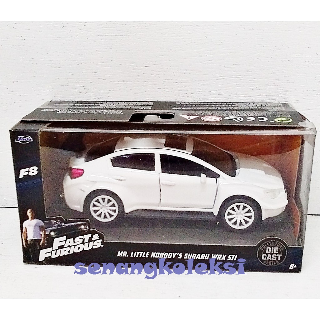 Diecast JADA 1/32 FAST & FURIOUS mr. Little nobody's subaru wrx sti