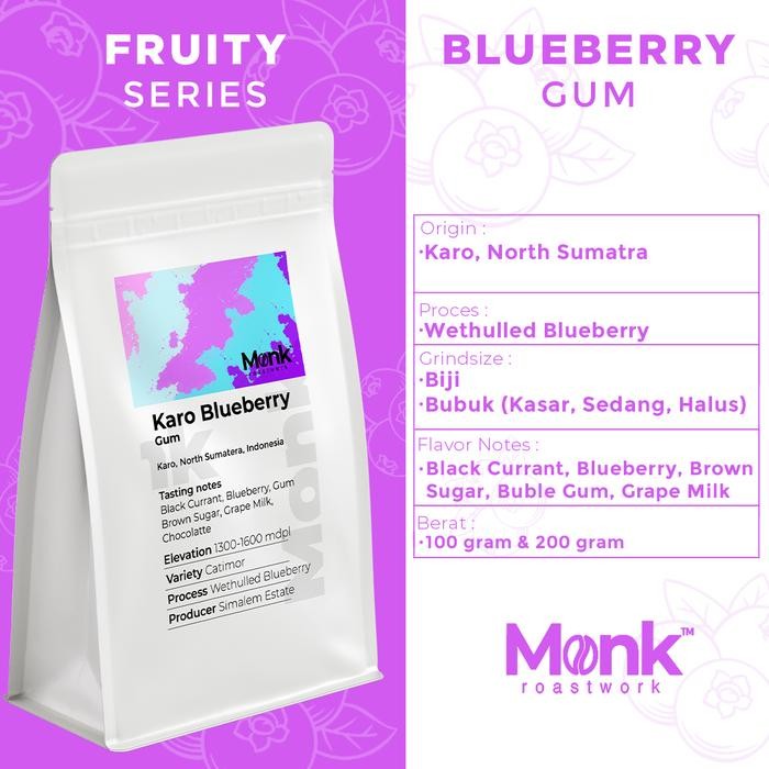 

Karo Blueberry Gum Arabika Filter Coffee