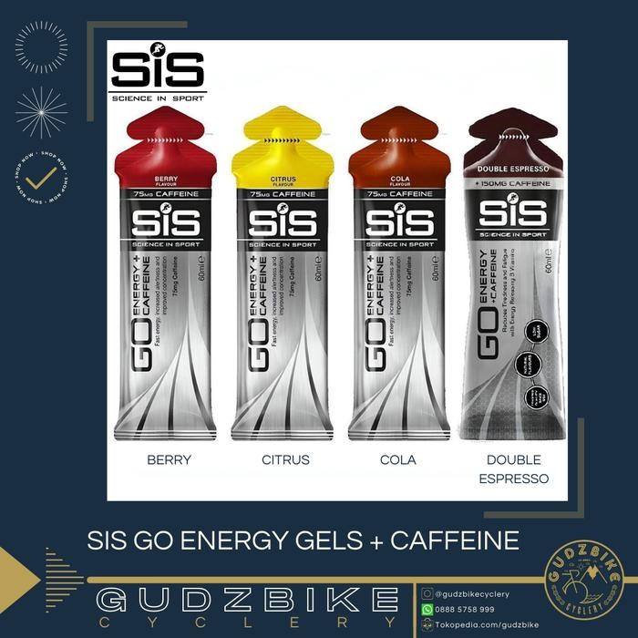 

SIS GO CAFFEINE Energy Gel - science in sport
