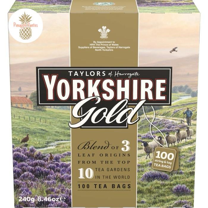 

Yorkshire Tea Bags 100 / Taylors of Harrogate Teh isi 100 - Australia