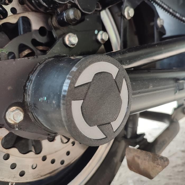 Tutup As roda dual tone Polytron Fox R & Fox S (satu set)