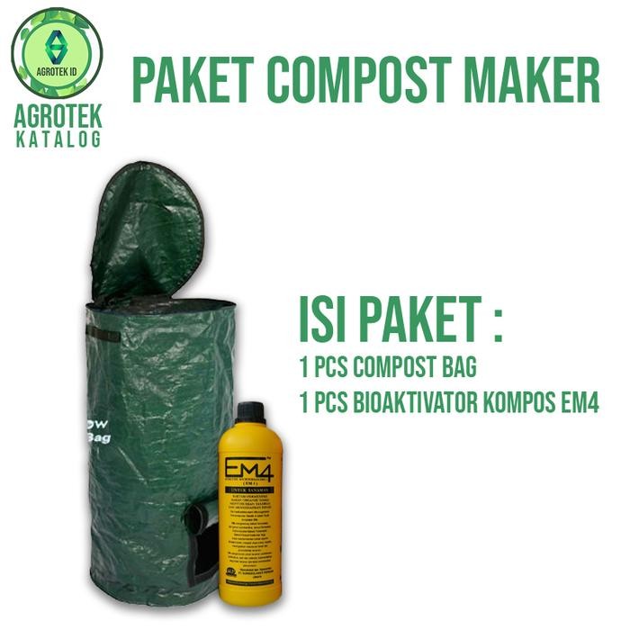Paket Pembuatan Kompos Bioaktivator EM4 Compost Bag