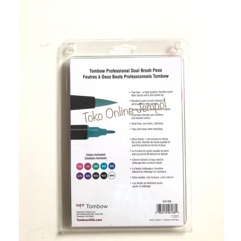 

SET GALAXY PALETTE TOMBOW ABT DUAL BRUSH 56188 MARKER SPIDOL ATK0856TW