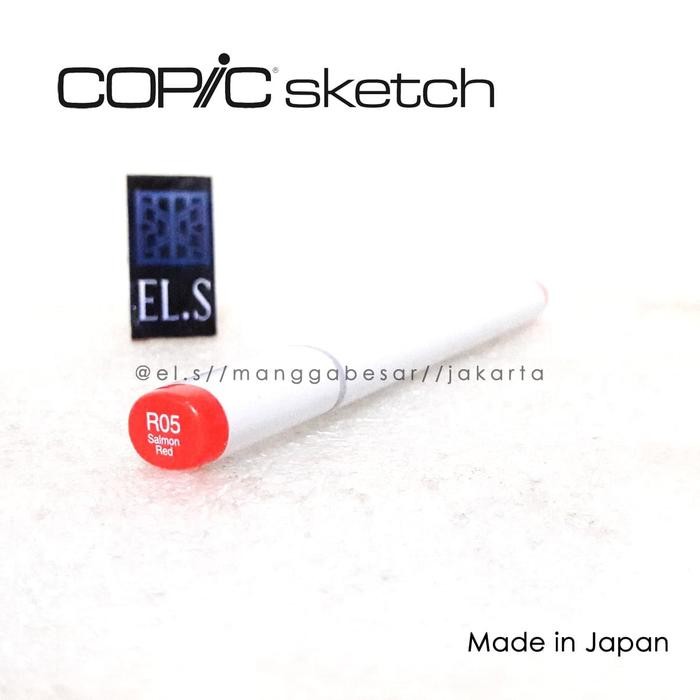 

COPIC SKETCH MARKER R05 SALMON RED ( CSM )