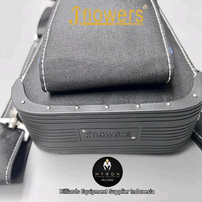 [Terlaris Di Toko Kami] Jflowers Cue Case Jf0056~Tas Billiard Jflowers 3X4~3 Butt + 4 Shaft Best