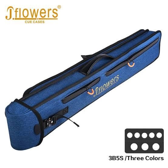 [Terlaris Di Toko Kami] Jflowers Cue Case 3X5 Tas Stick Billiard 3B5S Jfs J-Flowers Original Best