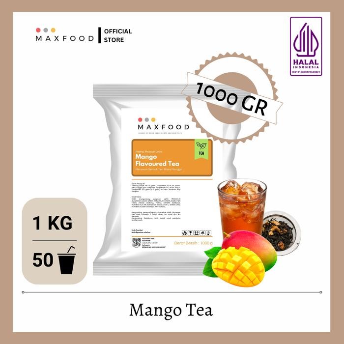 

Terlaris- Mango Tea Powder Drink / Bubuk Serbuk Minuman Teh Rasa Mangga 1 Kg Plus Gula