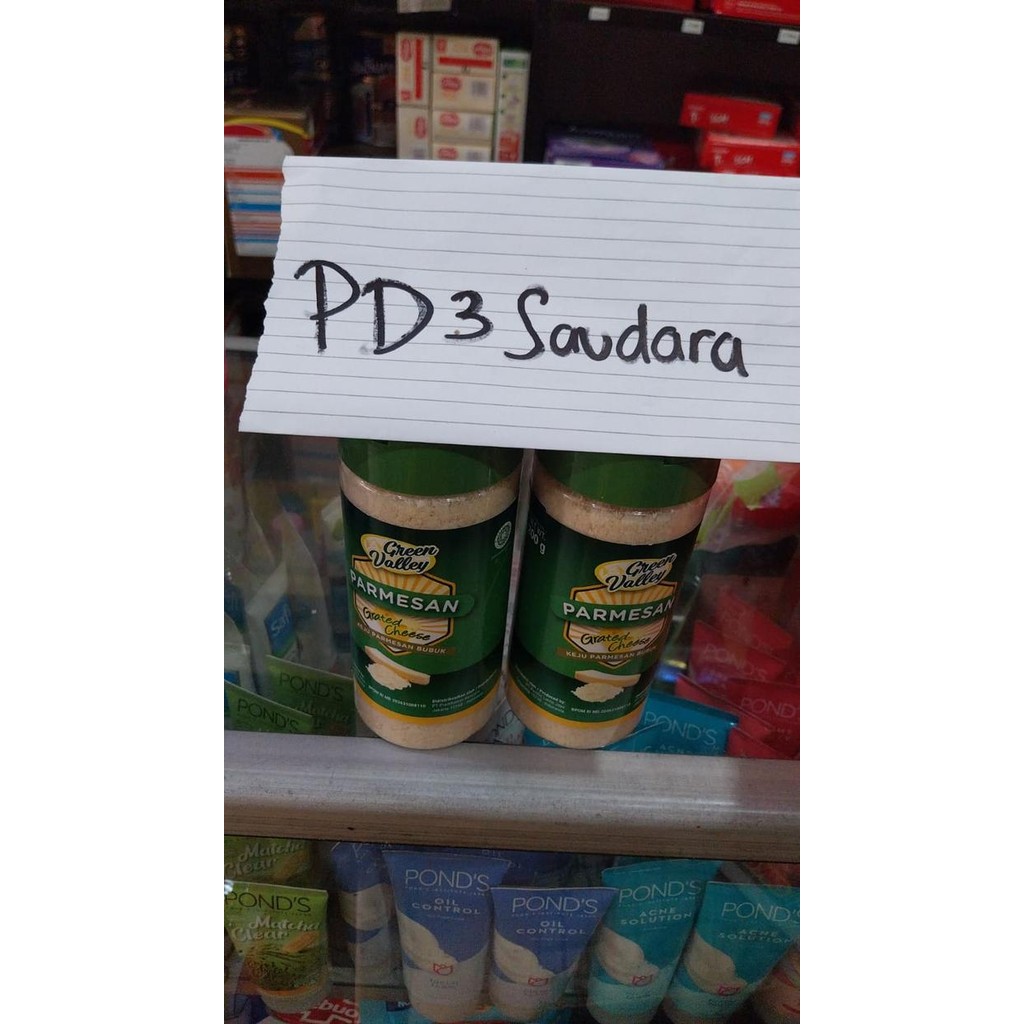 

BARANG TERLARIS Green Valley Parmesan Cheese 200gr